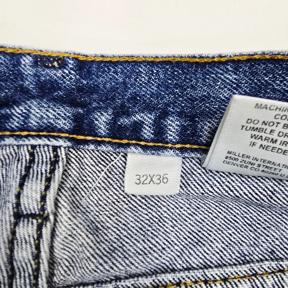 Cinch Mens Blue Denim Jeans Size 32x36 Western Cowboy Riding Ranch‎ Workwear
